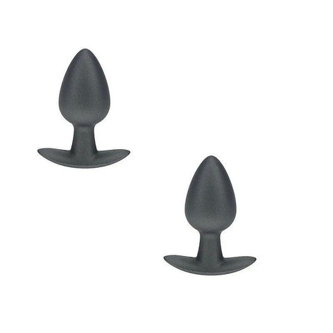 Shots OUCH! Metallic Medium Butt Plug by Shots Toys - Butt Plugs