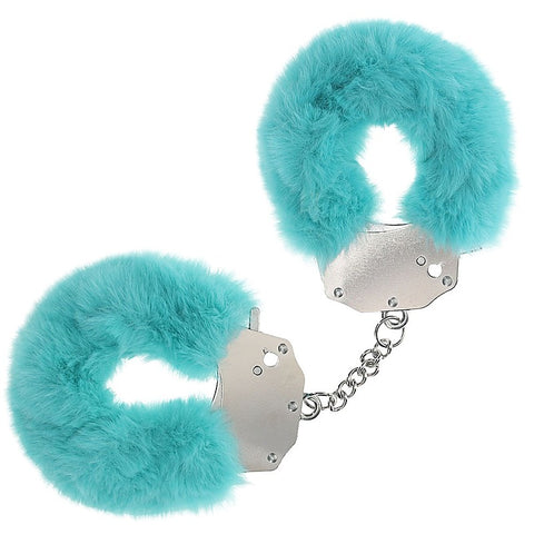 Heavy Duty Fluffy Bondage Hand Cuffs by Shots Toys - Cuffs And Restraints