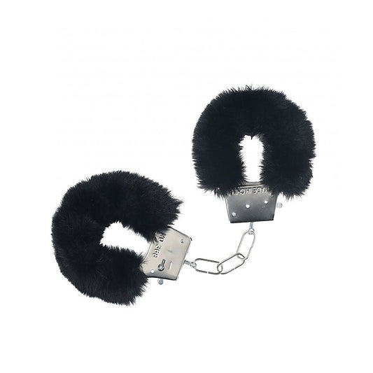 Classic Fluffy BDSM Play Handcuffs by Shots Toys - Cuffs And Restraints