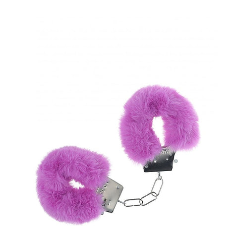 Classic Fluffy BDSM Play Handcuffs by Shots Toys - Cuffs And Restraints