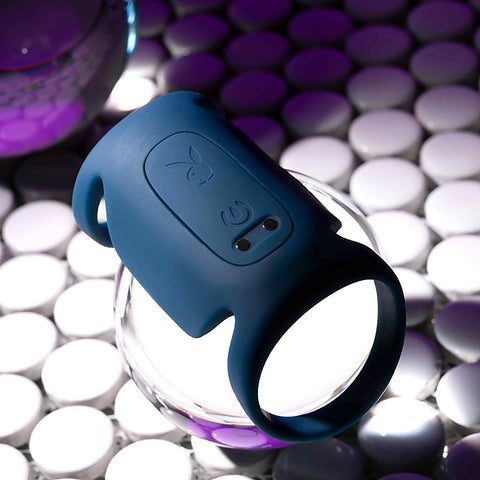 Playboy Pleasure JET PACK Vibrating Cock Ring by Evolved - Vibrating Cock Rings