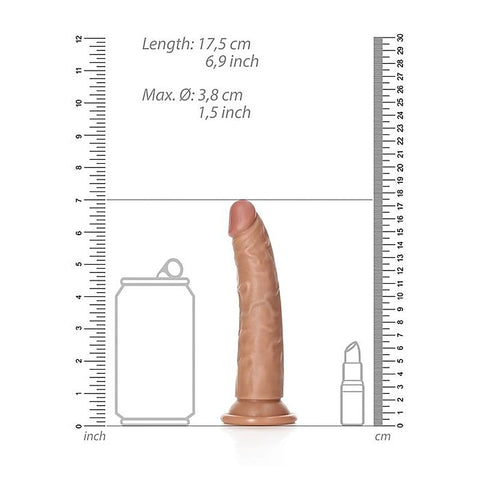 REALROCK Realistic Slim Dildo by Shots Toys - Realistic Dildos
