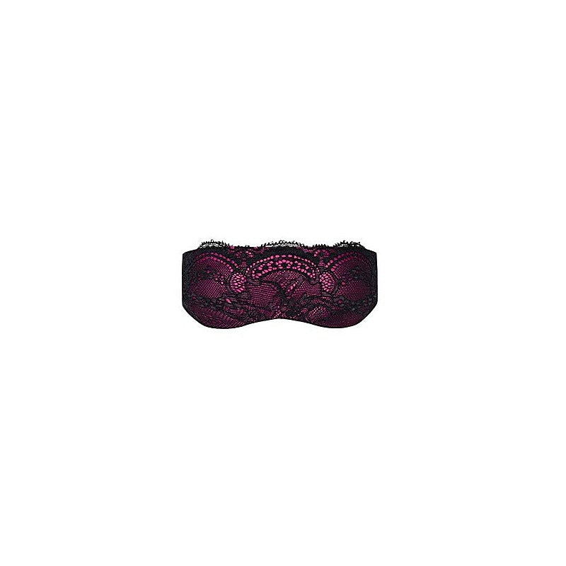 Roseberry Feminine Eye Mask with Lacy Adornments - Masks And Blindfolds