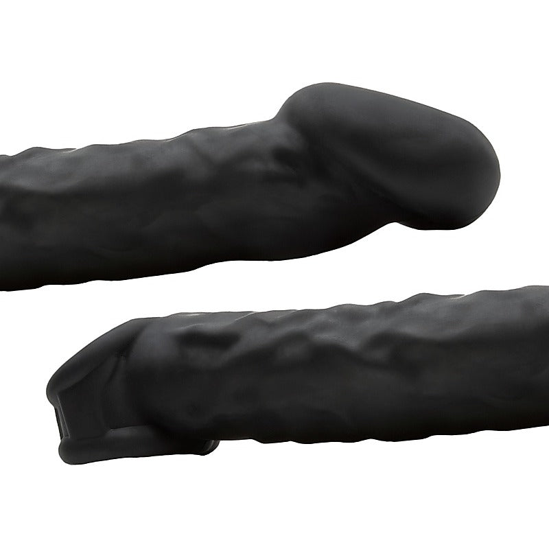 Muscle Ripped Inner Ribbed Velvet- Night Penis Extender - Penis Sleeves and Extenders