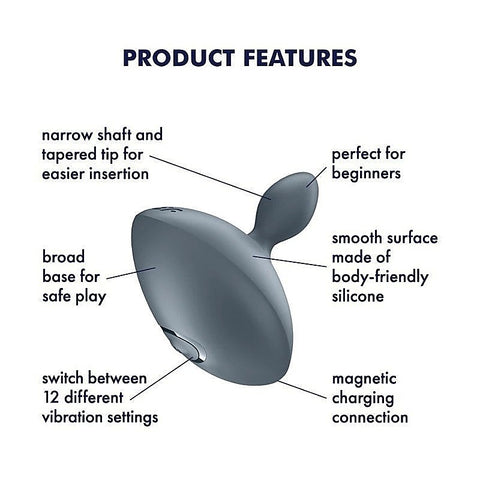 Premium Booty Absolute Beginners 4 by Satisfyer - Anal Vibrators