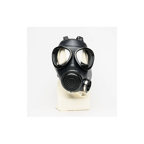 Military Adjustable Strap Rubber Gas BDSM Mask by XR Brands - Bondage Hoods