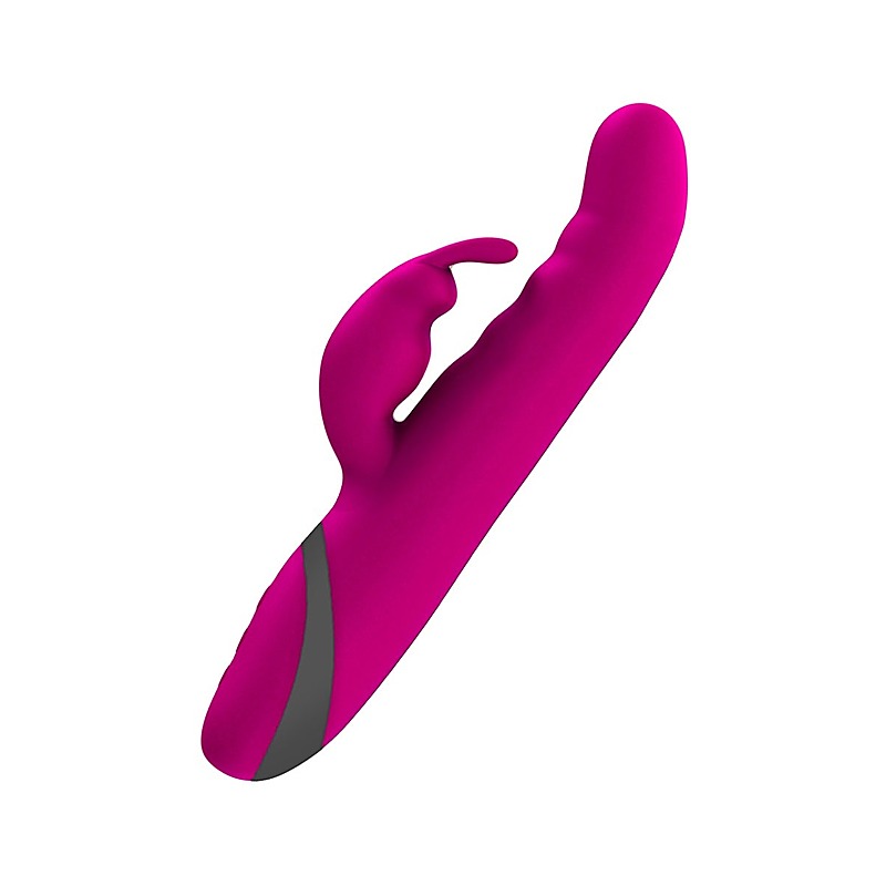 Commotion Cha Cha Thrusting Rabbit Vibrator by BMS Factory - Rabbit Vibrators