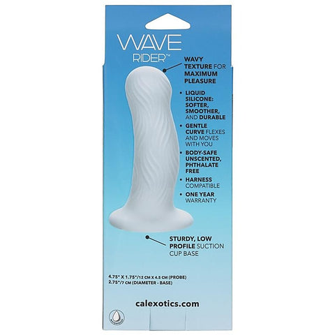 Wave Rider Foam G-Spot Silicone Dildo by California Exotics - Non-Realistic Dildos