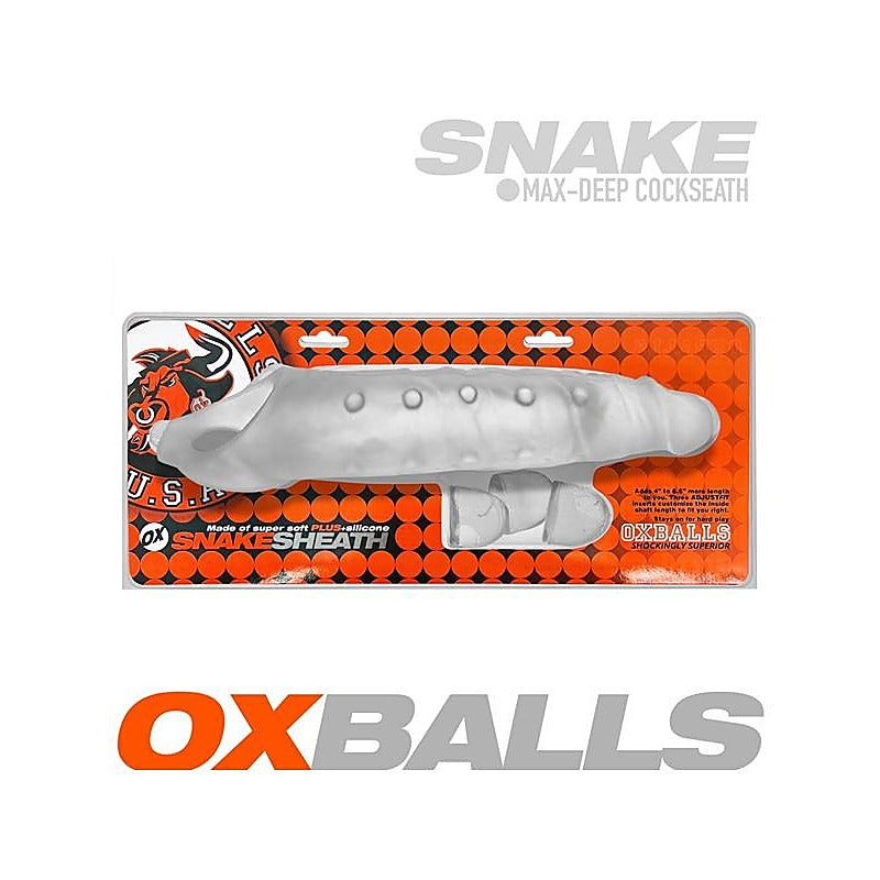 Snake Deep Reacher Cocksheath by OxBalls - Penis Sleeves and Extenders