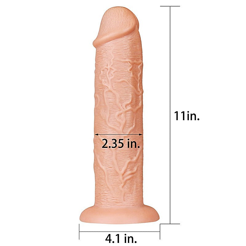 King Size High Quality Realistic Dildo by Lovetoy - Realistic Dildos