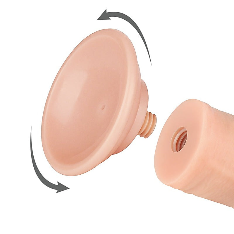 Sliding Skin Dual Layer Realistic Dong With Flexible Skin Flesh - Realistic Dildos
