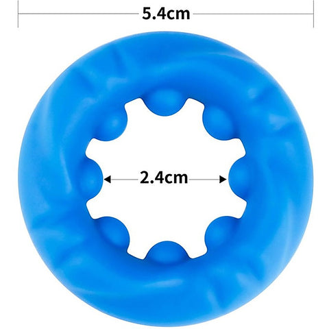 Pinnacle Pro Ridge Bump Stretcher Men's Cock Ring by Lovetoy - Stretchy Cock Rings
