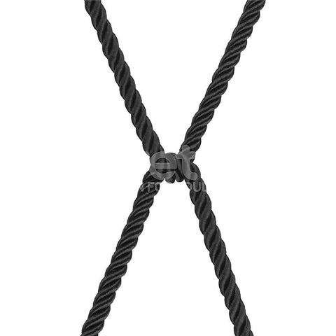 Rebellion Reign Silky Bondage Play Rope by Lovetoy - Cuffs And Restraints