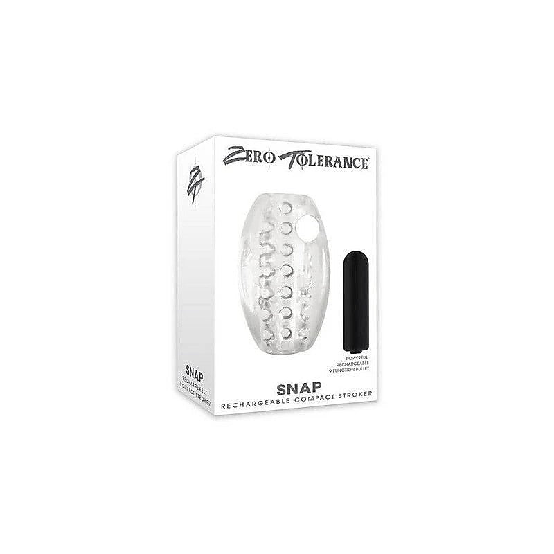 Zero Tolerance Snap Egg Shaped Vibrating Men's Stroker - Masturbators and Strokers
