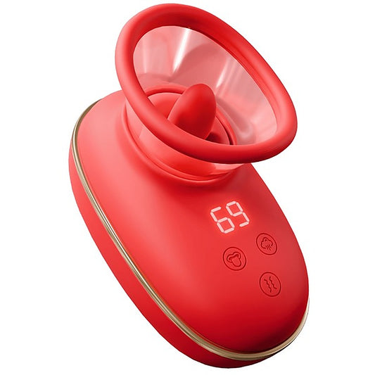 Vortex Sucking & Licking Clitoral Stimulator by Amovibe - Clit Ticklers and Pulsators
