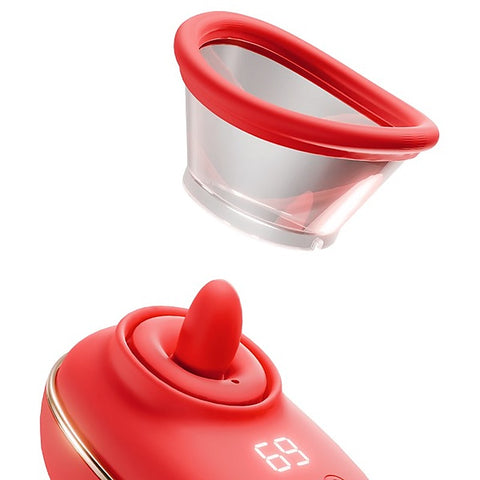 Vortex Sucking & Licking Clitoral Stimulator by Amovibe - Clit Ticklers and Pulsators