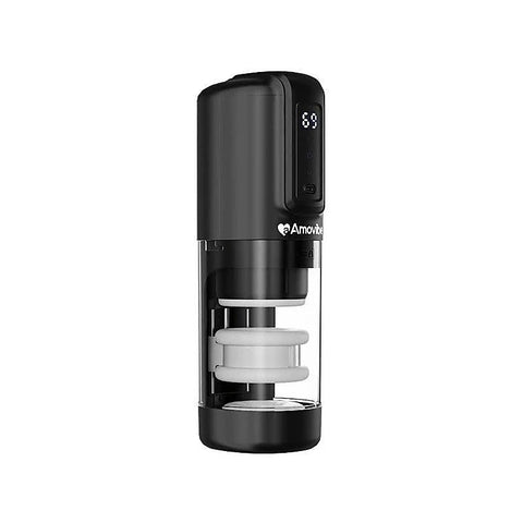Porsha Rechargeable Automatic Male Masturbator by Amovibe - Masturbators and Strokers