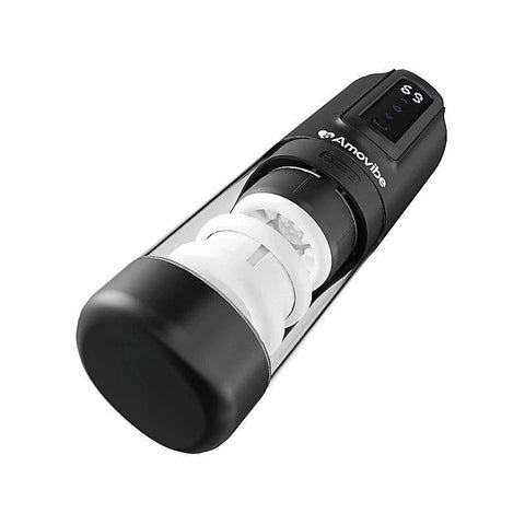 Porsha Rechargeable Automatic Male Masturbator by Amovibe - Masturbators and Strokers
