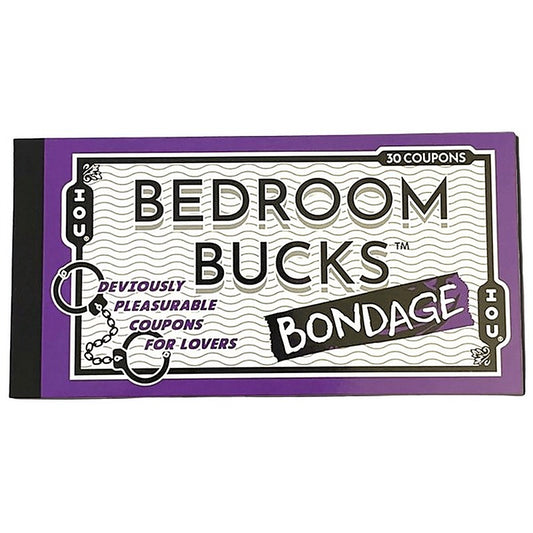 Bedroom Bucks Bondage Play Coupons by Ball & Chain - Party Gifts and Novelties