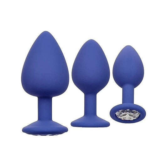 Cheeky Gems Anal Plug Set by California Exotics - Butt Plugs