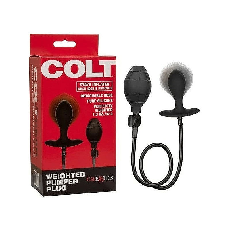 Premium Colt Weighted Pumper Silicone Anal Plug - Butt Plugs