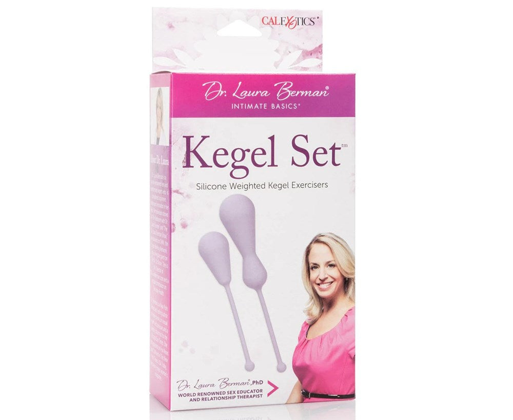 Dr Laura Berman Silicone Weighted Kegel Exercisers Set Progressive Training - - Love Eggs and Kegel Exercisers