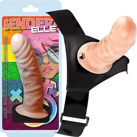 Genderz Elle Realistic Suction Cup Dildo by Evolved - Realistic Dildos