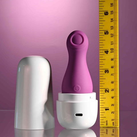 Evolved Playboy Pleasure The Jet Set Tapping Clitoral Stimulator Travel Case - Clit Ticklers and Pulsators