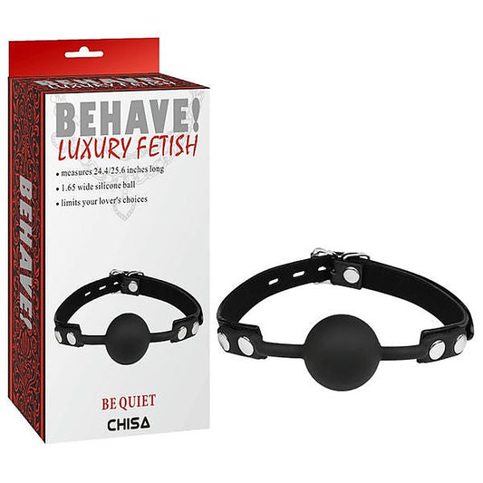 Be Quiet Fully Adjustable Bondage Gag by Chisa - Bondage Gags and Bits