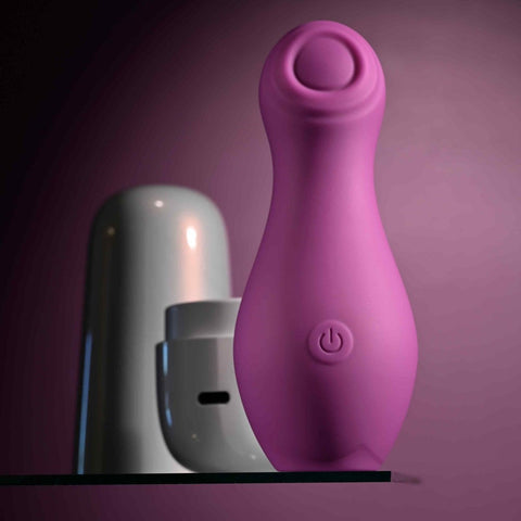 Evolved Playboy Pleasure The Jet Set Tapping Clitoral Stimulator Travel Case - Clit Ticklers and Pulsators