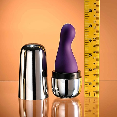 Playboy Pleasure The Jet Set Silicone Vibrator by Evolved - Clit Ticklers and Pulsators