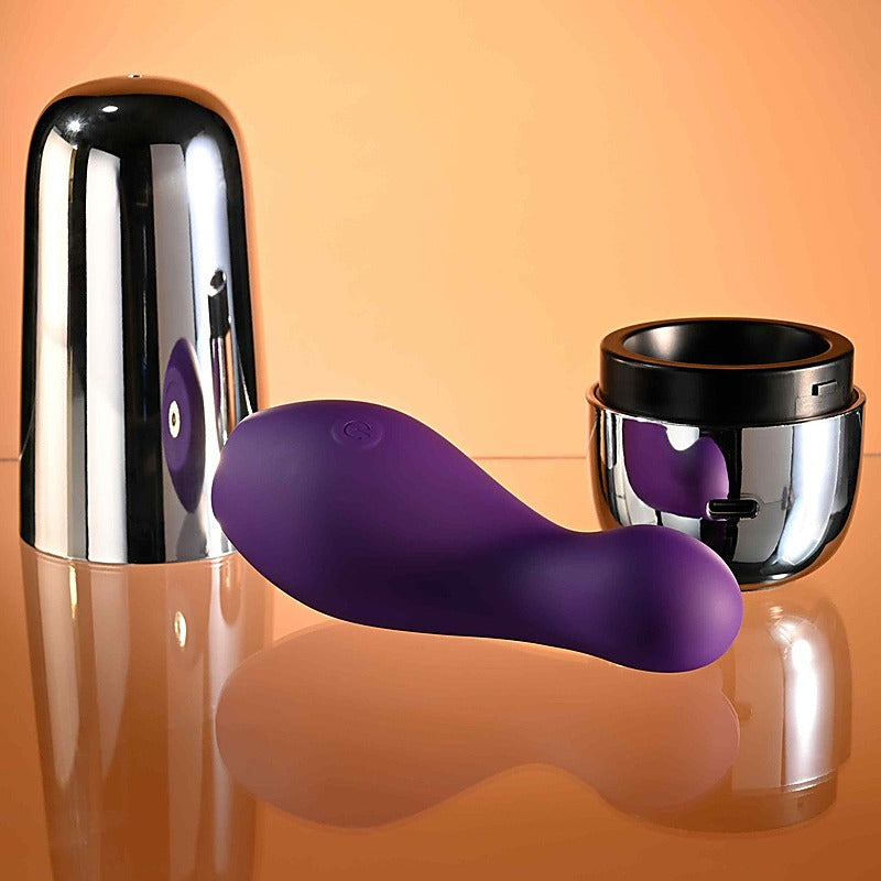 Playboy Pleasure The Jet Set Silicone Vibrator by Evolved - Clit Ticklers and Pulsators