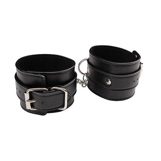 Behave Adjustable Classic Hand Cuffs Black by Chisa - Cuffs And Restraints