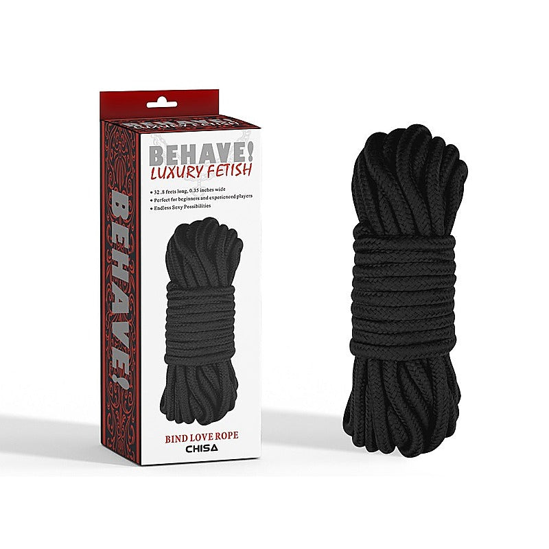 Behave BDSM Play Bing Love Rope 10 Metre by Chisa - Cuffs And Restraints