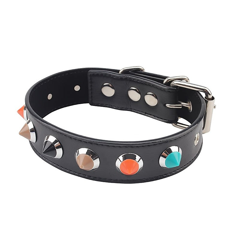 Behave Soft and Smooth Bondage Collar with Thorns by Chisa - Cuffs And Restraints
