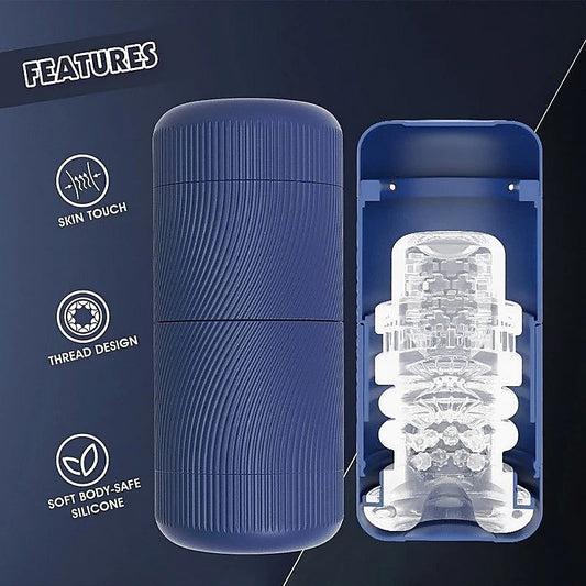Lust Ripple Phantom Men's Masturbator by Chisa - Masturbators and Strokers