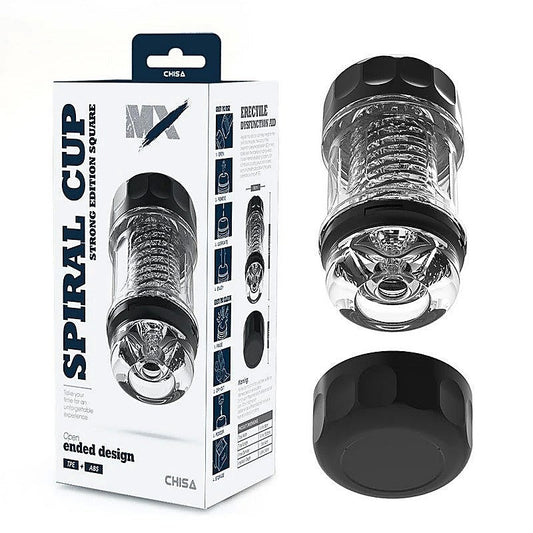 MX Spiral Portable Quin Cup Male Stroker by Chisa - Masturbators and Strokers