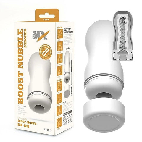 Premium MX Boost Nubble Male Stroker by Chisa - Masturbators and Strokers