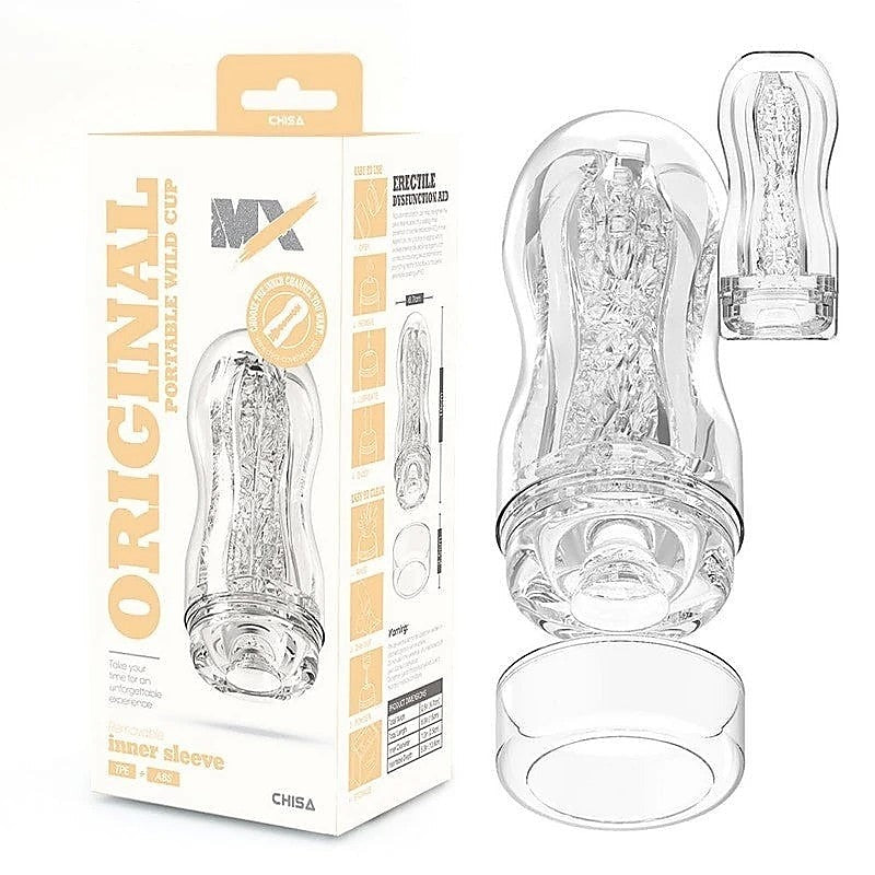 MX Original Portable Wild Male Stroker Cup by Chisa - Masturbators and Strokers