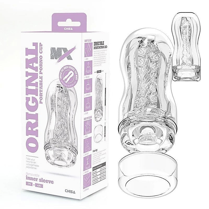 MX Original Portable Phthalate Free Masturbator Cup by Chisa - Masturbators and Strokers