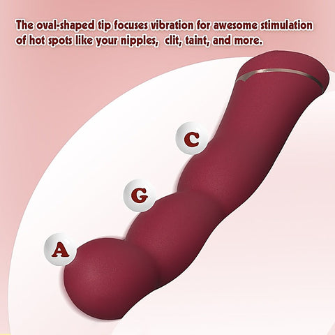 Lust Ripple Lapper Multi Function G Spot Vibrator by Chisa - G-Spot Vibrators