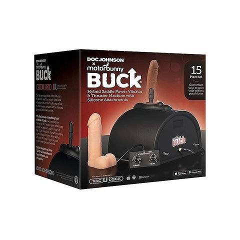 Motorbunny Buck With Vac-U-Lock by Doc Johnson - Sex Machines