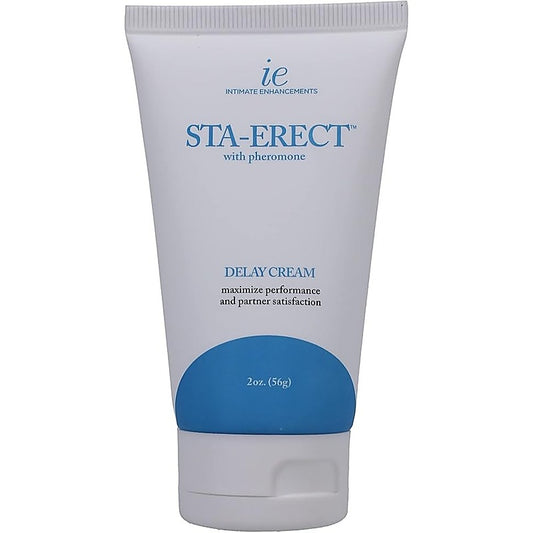 Sta Erect With Pheromone Sex Delay Cream by Doc Johnson - Delay and Excite Sprays