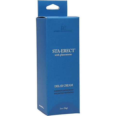 Sta Erect With Pheromone Sex Delay Cream by Doc Johnson - Delay and Excite Sprays