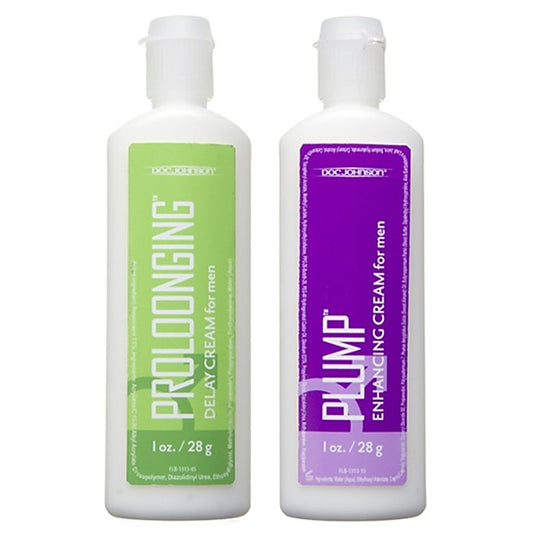 Prolonging and Plump Cream for Men by Doc Johnson - Delay and Excite Sprays