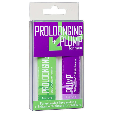 Prolonging and Plump Cream for Men by Doc Johnson - Delay and Excite Sprays