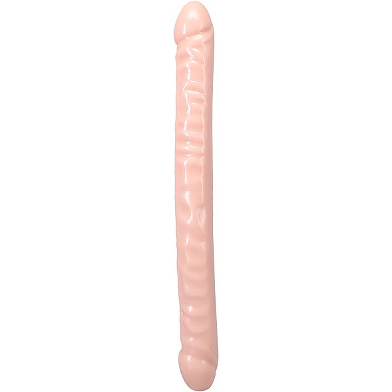 18 Inches Veined Double Header Realistic Dong by Doc Johnson - Double Ender