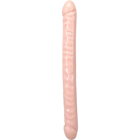 18 Inches Veined Double Header Realistic Dong by Doc Johnson - Double Ender