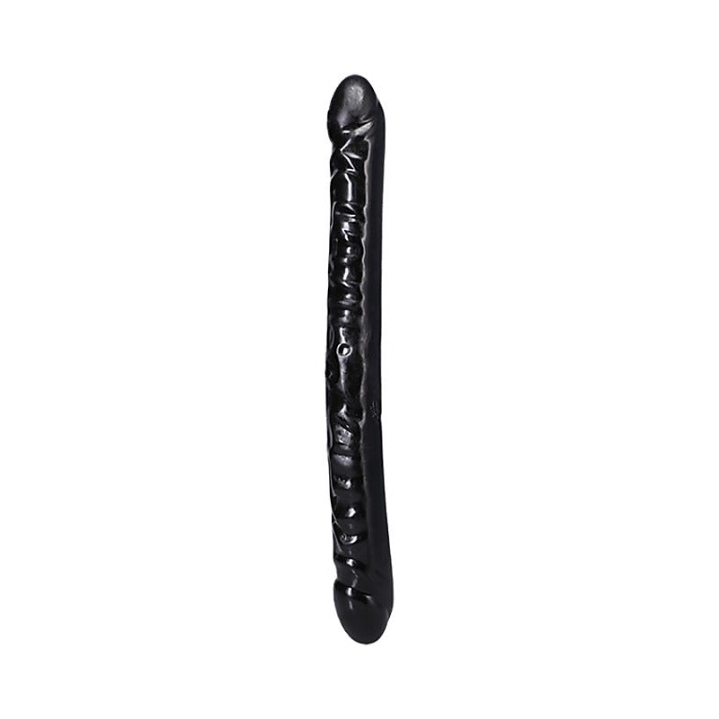 18 Inches Veined Double Header Realistic Dong by Doc Johnson - Double Ender