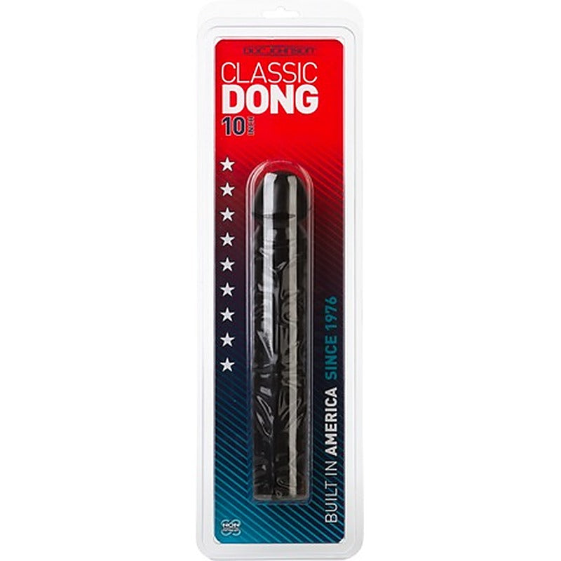 Classic Textured Veins Realistic Dong 10 Inch by Doc Johnson - Realistic Dildos
